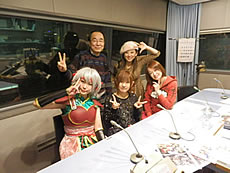 2013年2月2日 畑亜貴さん、富樫美鈴さん